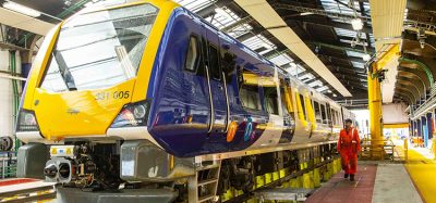 Image shows Northern train at depot - Data Hoover story