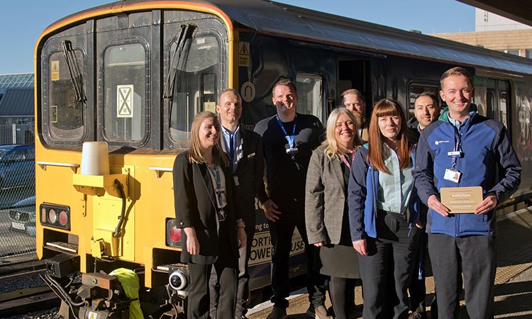 Northern Intelligent Train with staff