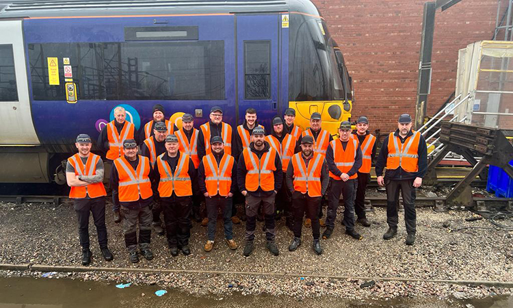 Northern's final Digital Train team photograph