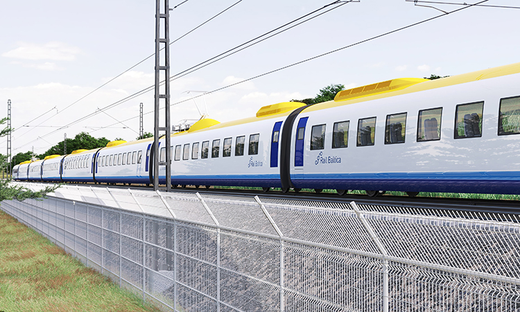 A concept of a Rail Baltica train