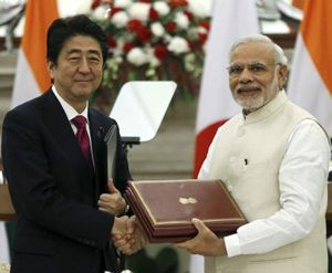 India signs high speed rail agreement with Japan