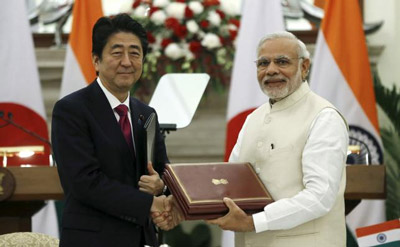 India signs high speed rail agreement with Japan