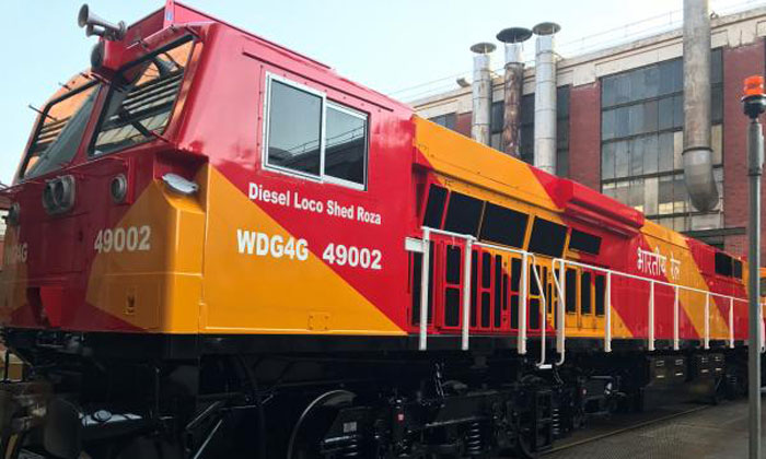 Indian Railways’ freshly-painted Evolution Series locomotive revealed