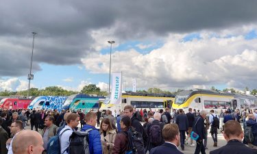 Outside exhibition of InnoTrans 2022