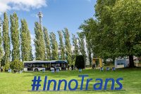 an image promoting InnoTrans 2026, taken at a previous InnoTrans show