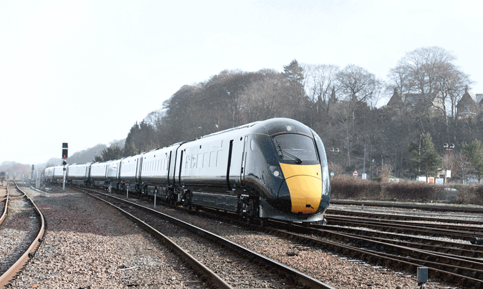 The new Intercity Express train has arrived in Inverness