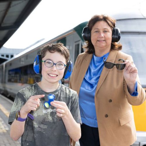 Irish Rail sensory packs