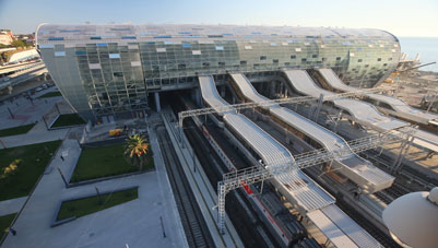 The combined rail and road built by Russian Railways will be an essential infrastructure asset during the Sochi 2014 Winter Olympics
