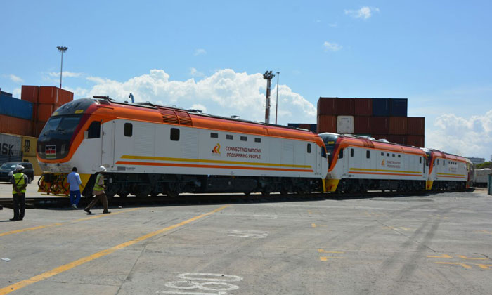 DF11 locomotive for passenger services on the Standard Gauge Railway