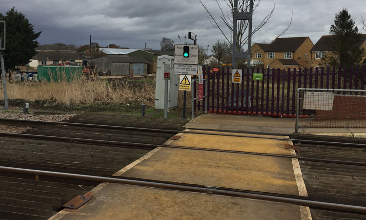 track crossing littleport