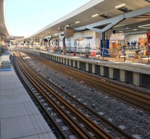 London Bridge final track laid