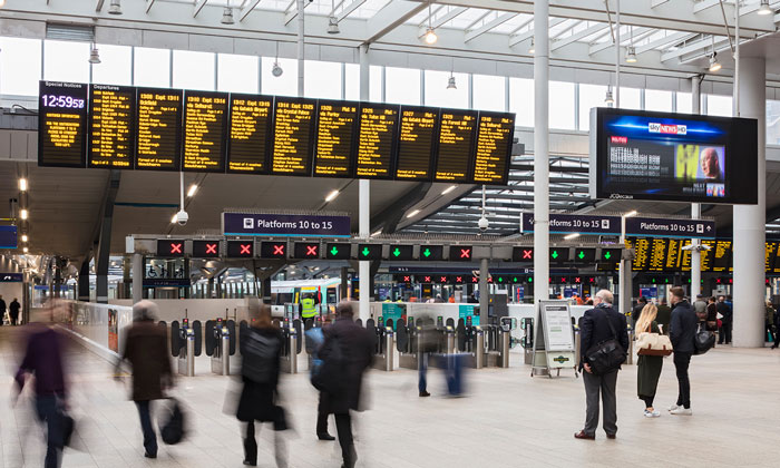 Free Wi-Fi for customers in London Bridge station