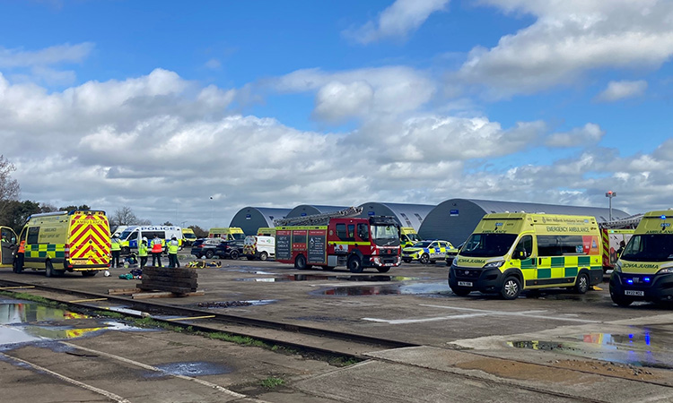 Long Marston exercise