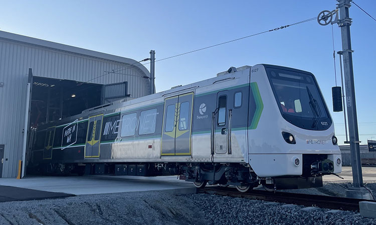 Alstom's news six-car-train for METRONET