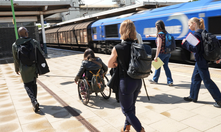 EWR is gaining feedback from people with lived experience of disabilities to inform station designs, aiming to help build a modern, accessible railway that works for everyone.
