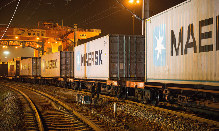 Maersk offers weekly rail service from China to Turkey