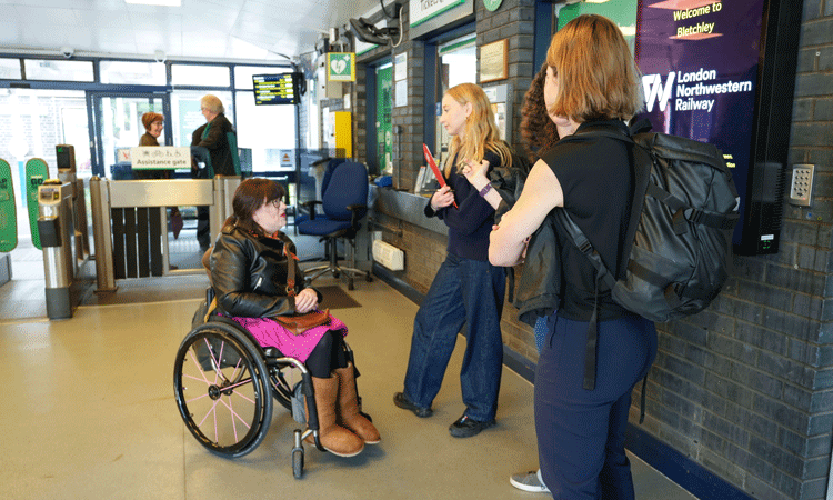 EWR is gaining feedback from people with lived experience of disabilities to inform station designs, aiming to help build a modern, accessible railway that works for everyone.