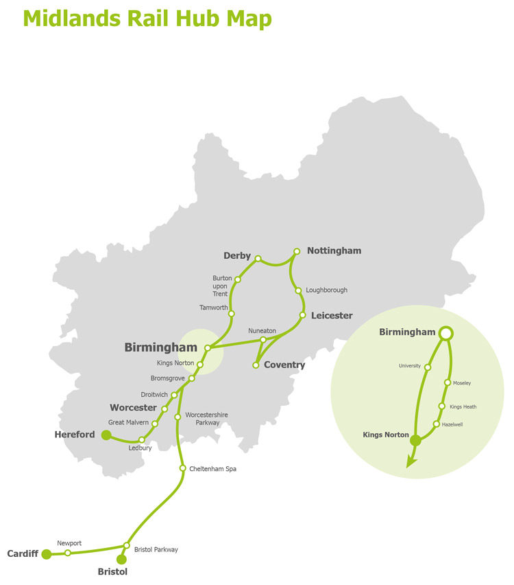 midlands rail hub