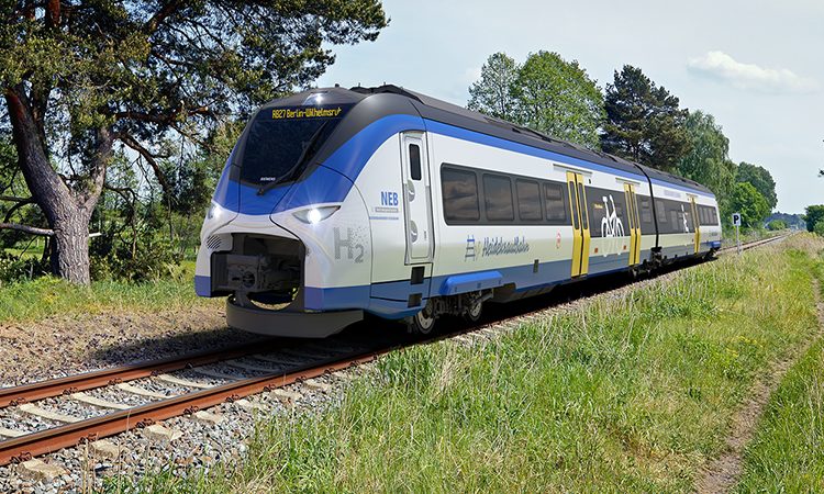 The two-car Mireo Plus H train