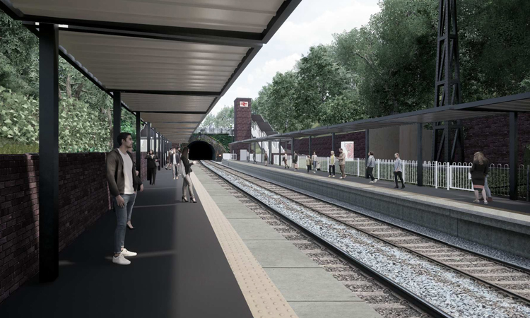 Plans for Birmingham Moseley Railway Station officially submitted