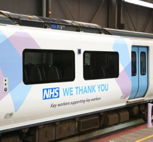 GTR rebrands three trains in support of NHS during COVID-19 pandemic