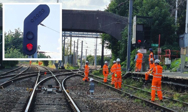 Key Manchester rail route receives modern signalling upgrade