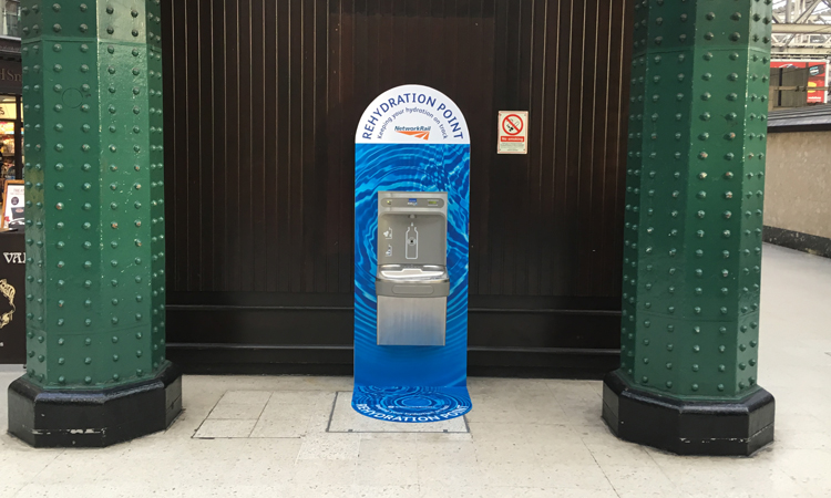 Network Rail tackles plastic pollution at UK's busiest stations