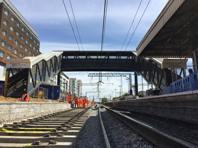 Network Rail carries out Crossrail package of work