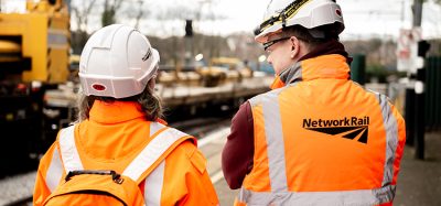 Network Rail teams install new tracks at Durham station