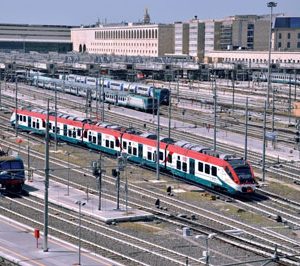 The eight new Coradia Meridian trains of the Jazz type, originally ordered by Trenitalia in November 2012, have been individually adapted for journeys to and from Rome Termini railway station and Rome Fiumicino Airport. Each vehicle has been painted in red-white-green livery, referring to the Italian flag and provides wider space in each carriage for luggage. Eight new Coradia Meridian EMUs individually adapted for journeys to and from Rome Termini railway station and Fiumicino Airport The Alstom built, Italian made Coradia Meridian is an Electric Multiple Unit (EMU) able to run at a maximum speed of 160 km/h. Its concentrated traction system, with two motor bogies, optimises the electrical braking capability of the train reducing energy consumption and brake wear. In addition, the train is 95 percent recyclable and is designed to be eco-friendly.
