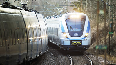 New Coradia Nordic trains begin operation on Stockholm commuter network