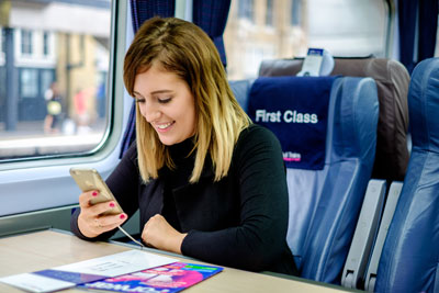 New USB charging device trialled on-board Hull Trains