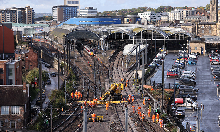 Newcastle track upgrade