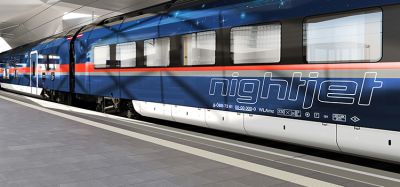 ÖBB unveils exterior design of the new generation of Nightjet