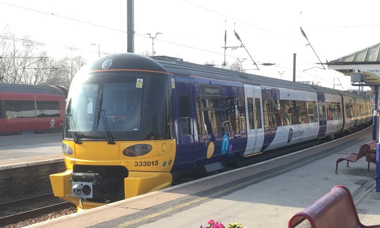 Northern’s first refurbished Class 333 train makes its debut
