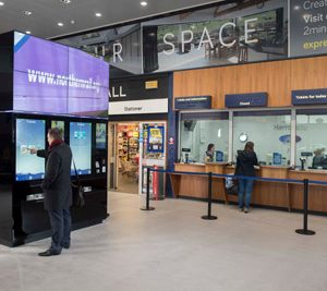 Northern Rail introduces station Smart Wall