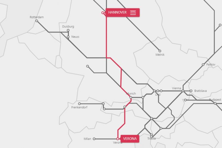 ÖBB new TransFER route