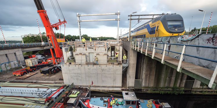 OV SAAL rail project in the Netherlands