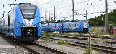 The double-decker Desiro HC (High Capacity) train