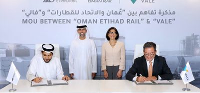 Oman Ethad Rail and Vale MoU