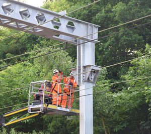 Overhead line upgrade will reduce heat-related delays on key London route