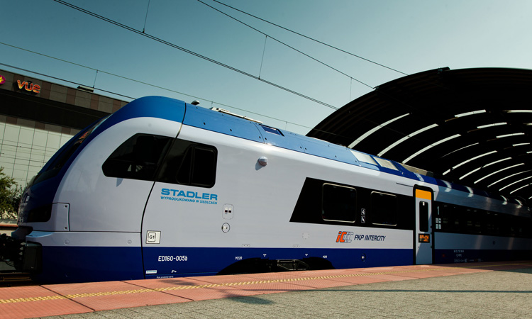 Stadler delivers further trains to PKP Intercity in Poland