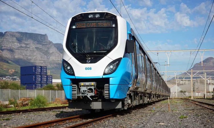 President of South Africa, Cyril Ramaphosa, unveiled the trains