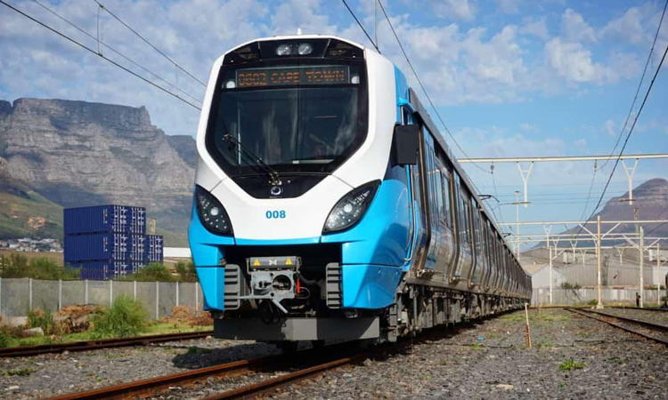 President of South Africa, Cyril Ramaphosa, unveiled the trains