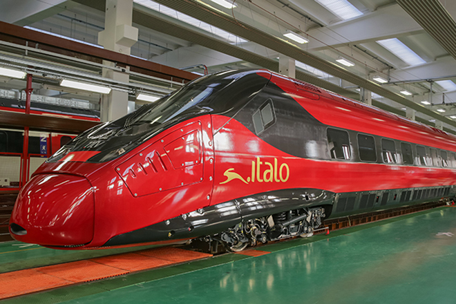 First car of NTV’s Pendolino Italo revealed