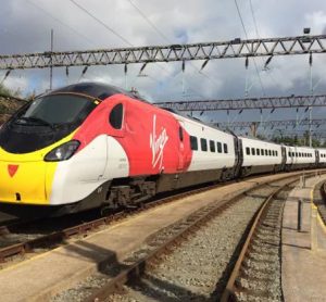 Virgin Pendolino trains given a new look