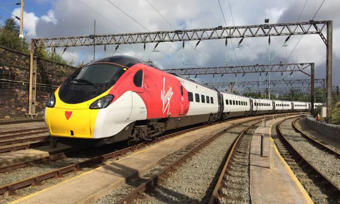 Virgin Pendolino trains given a new look