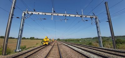 Previous overhead line equipment in place (1)