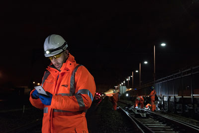 Railway maintenance transformed by smartphone technology