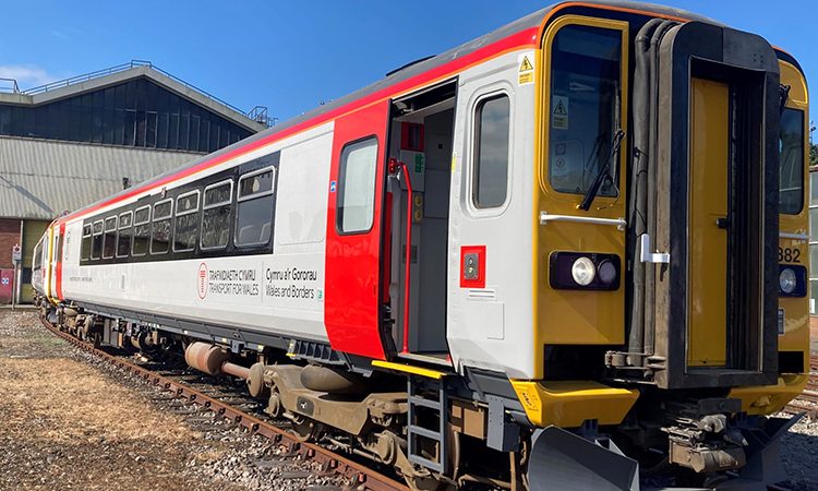 The refurbished Class 153